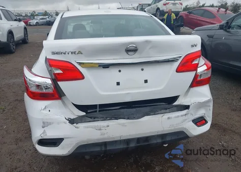 2017 Nissan Sentra Sv z USA, uszkodzony, nr VIN 3N1AB7AP7HY313859